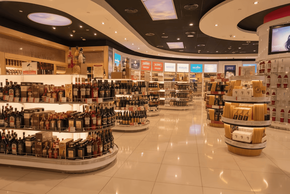 Sân bay có nhiều tiện ích dịch vụ